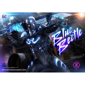 Prime 1 Studio Blue Beetle 1/3 Scale Museum Masterline Series Scale Blue Beetle Regular Version 