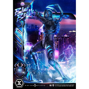 Prime 1 Studio Blue Beetle 1/3 Scale Museum Masterline Series Scale Blue Beetle Regular Version 