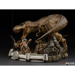 Iron Studios Jurassic Park 1/20 Demi Art Scale The Final Scene 