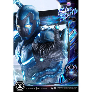 Prime 1 Studio Blue Beetle 1/3 Scale Museum Masterline Series Scale Blue Beetle Regular Version 