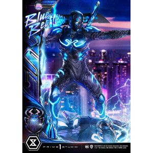Prime 1 Studio Blue Beetle 1/3 Scale Museum Masterline Series Scale Blue Beetle Regular Version 
