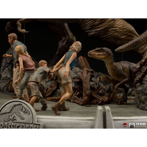 Iron Studios Jurassic Park 1/20 Demi Art Scale The Final Scene 