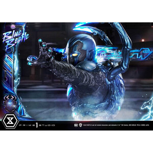 Prime 1 Studio Blue Beetle 1/3 Scale Museum Masterline Series Scale Blue Beetle Regular Version 