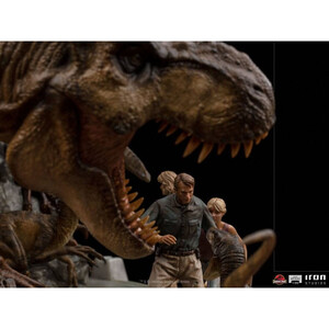 Iron Studios Jurassic Park 1/20 Demi Art Scale The Final Scene 