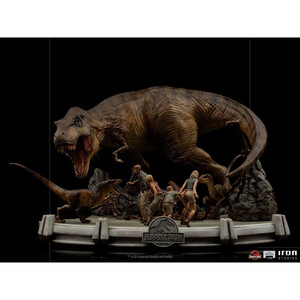 Iron Studios Jurassic Park 1/20 Demi Art Scale The Final Scene 