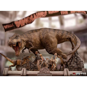 Iron Studios Jurassic Park 1/20 Demi Art Scale The Final Scene 