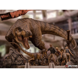 Iron Studios Jurassic Park 1/20 Demi Art Scale The Final Scene 