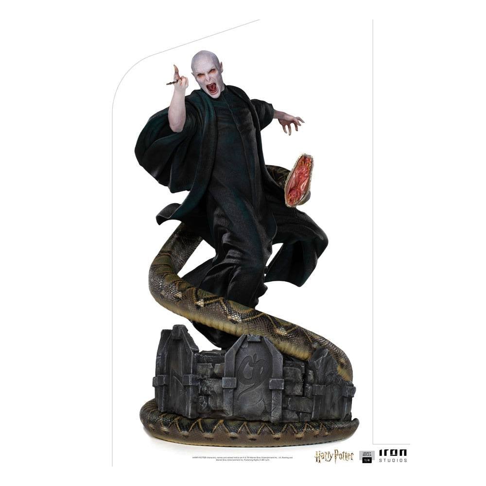 Iron Studios Harry Potter 1/4 Legacy Replica Voldemort & Nagini 