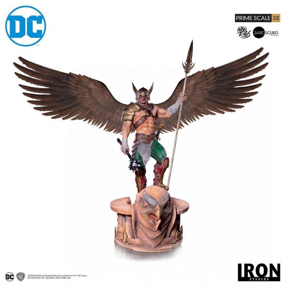 Iron Studios DC Comics 1/3 Prime Scale Hawkman Open Wings Ver. 