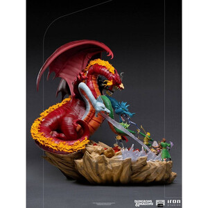Iron Studios Dungeons & Dragons 1/20 Demi Art Scale Tiamat Battle 