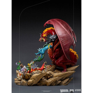 Iron Studios Dungeons & Dragons 1/20 Demi Art Scale Tiamat Battle 