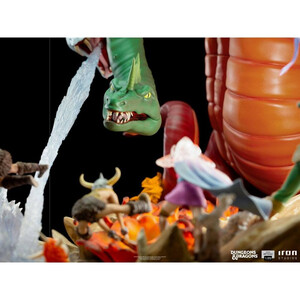 Iron Studios Dungeons & Dragons 1/20 Demi Art Scale Tiamat Battle 