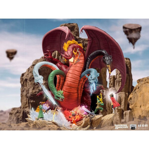 Iron Studios Dungeons & Dragons 1/20 Demi Art Scale Tiamat Battle 