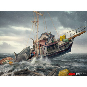 Iron Studios Jaws 1/20 Demi Art Scale Jaws Attack 