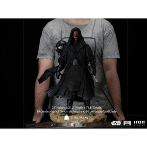 Iron Studios Star Wars 1/4 Legacy Replica Darth Maul 