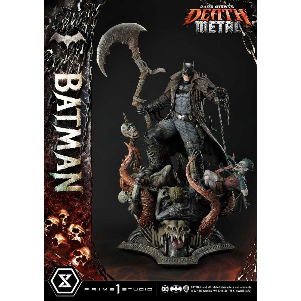 Prime 1 Studio Dark Knights Metal 1/3 Scale Museum Masterline Death Metal Batman 