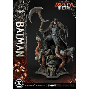 Prime 1 Studio Dark Knights Metal 1/3 Scale Museum Masterline Death Metal Batman 
