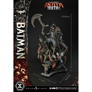 Prime 1 Studio Dark Knights Metal 1/3 Scale Museum Masterline Death Metal Batman 