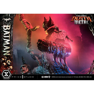 Prime 1 Studio Dark Knights Metal 1/3 Scale Museum Masterline Death Metal Batman 