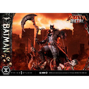 Prime 1 Studio Dark Knights Metal 1/3 Scale Museum Masterline Death Metal Batman 