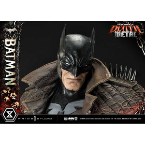 Prime 1 Studio Dark Knights Metal 1/3 Scale Museum Masterline Death Metal Batman 