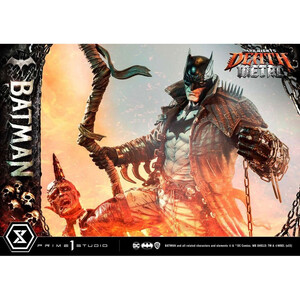Prime 1 Studio Dark Knights Metal 1/3 Scale Museum Masterline Death Metal Batman 