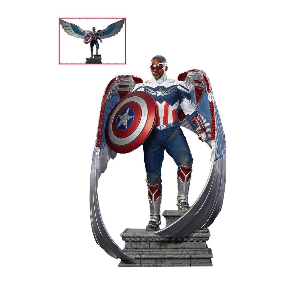 Iron Studios The Falcon and the Winter Soldier 1/4 Legacy Replica Captain America Sam Wilson (Complete) 