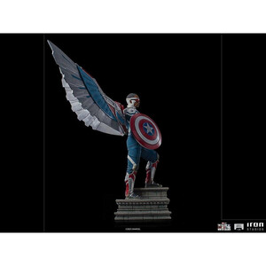 Iron Studios The Falcon and the Winter Soldier 1/4 Legacy Replica Captain America Sam Wilson (Complete) 