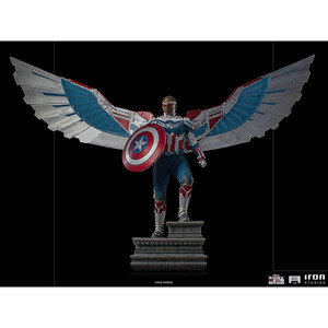 Iron Studios The Falcon and the Winter Soldier 1/4 Legacy Replica Captain America Sam Wilson (Complete) 