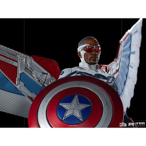 Iron Studios The Falcon and the Winter Soldier 1/4 Legacy Replica Captain America Sam Wilson (Complete) 