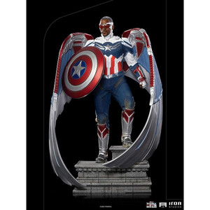 Iron Studios The Falcon and the Winter Soldier 1/4 Legacy Replica Captain America Sam Wilson (Complete) 