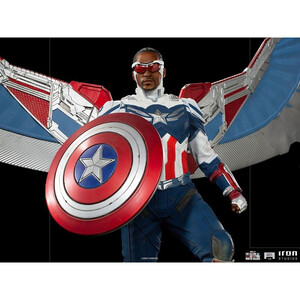 Iron Studios The Falcon and the Winter Soldier 1/4 Legacy Replica Captain America Sam Wilson (Complete) 