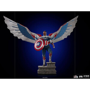 Iron Studios The Falcon and the Winter Soldier 1/4 Legacy Replica Captain America Sam Wilson (Complete) 