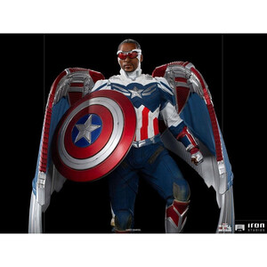 Iron Studios The Falcon and the Winter Soldier 1/4 Legacy Replica Captain America Sam Wilson (Complete) 