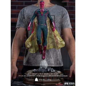 Iron Studios WandaVision 1/4 Legacy Replica Vision 