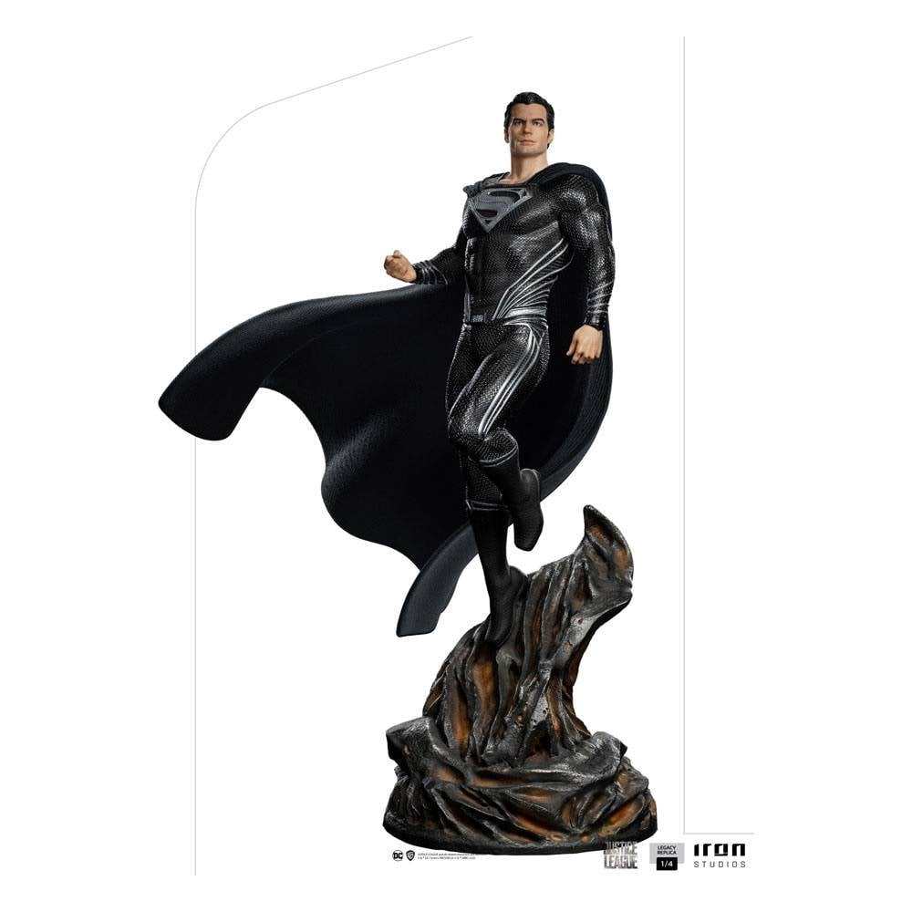 Zack Snyder's Justice League 1/4 Art Scale Superman Black Suit 