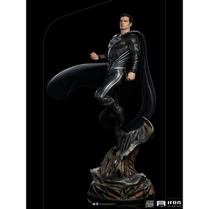 Iron Studios Zack Snyder's Justice League 1/4 Art Scale Superman Black Suit 