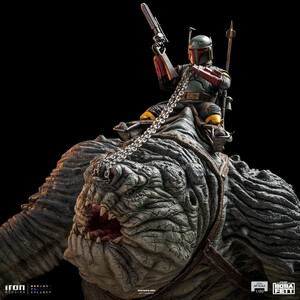Iron Studios The Book of Boba Fett 1/20 Demi Art Scale Boba Fett & Rancor 