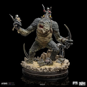 Iron Studios The Book of Boba Fett 1/20 Demi Art Scale Boba Fett & Rancor 