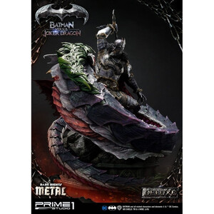 Prime 1 Studio Dark Nights Metal 1/3 Scale Museum Masterline Batman Versus Joker Dragon Deluxe Ver. 