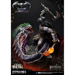 Prime 1 Studio Dark Nights Metal 1/3 Scale Museum Masterline Batman Versus Joker Dragon Deluxe Ver. 