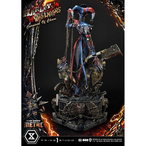 Prime 1 Studio Dark Nights Metal 1/3 Scale Museum Masterline Series Scale Harley Quinn Who Laughs Regular Version 