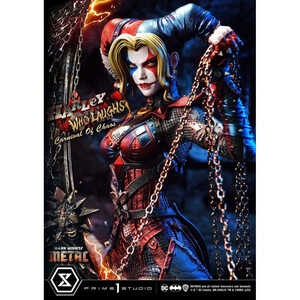 Prime 1 Studio Dark Nights Metal 1/3 Scale Museum Masterline Series Scale Harley Quinn Who Laughs Regular Version 