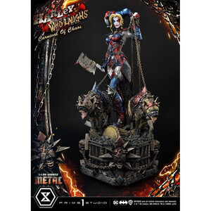 Prime 1 Studio Dark Nights Metal 1/3 Scale Museum Masterline Series Scale Harley Quinn Who Laughs Regular Version 