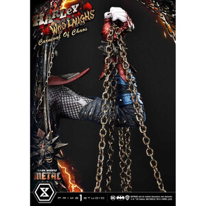 Prime 1 Studio Dark Nights Metal 1/3 Scale Museum Masterline Series Scale Harley Quinn Who Laughs Regular Version 