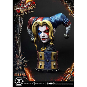 Prime 1 Studio Dark Nights Metal 1/3 Scale Museum Masterline Series Scale Harley Quinn Who Laughs Regular Version 