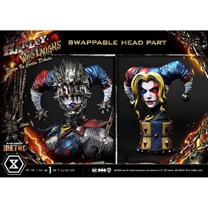 Prime 1 Studio Dark Nights Metal 1/3 Scale Museum Masterline Series Scale Harley Quinn Who Laughs Regular Version 