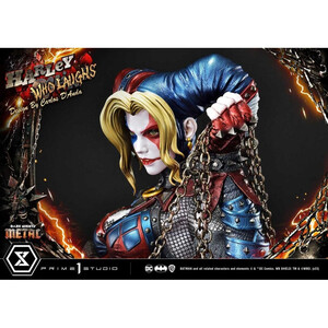 Prime 1 Studio Dark Nights Metal 1/3 Scale Museum Masterline Series Scale Harley Quinn Who Laughs Regular Version 