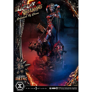 Prime 1 Studio Dark Nights Metal 1/3 Scale Museum Masterline Series Scale Harley Quinn Who Laughs Regular Version 