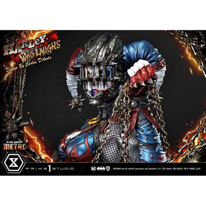 Prime 1 Studio Dark Nights Metal 1/3 Scale Museum Masterline Series Scale Harley Quinn Who Laughs Regular Version 